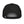 Rear view of the black Heavy Iron SnapBack showing the adjustable snapback closure.