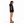 Earthmoving Downunder Wedge-tailed Eagle Premium Hoodie in black — full-length left sleeve model mockup with hands in pocket, lettering reads shoulder to cuff