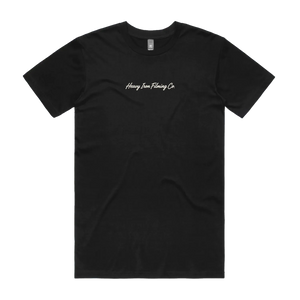 Heavy Machinery Dept. T-Shirt – Heavy Iron Filming Co. — original Printbar stock front