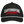 Earthmoving Downunder black Richardson rope cap, front view with white rope and white and red embroidered logo. Transparent background.
