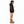 Support Your Local Earthmover VIP Premium Hoodie in black — left sleeve side-profile model mockup, hands in pocket, lettering reads cuff to shoulder