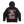 We Built the Land Downunder Oversize Hoodie in black — actual back garment flatlay