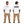 Express Parts Heavy Oversize in White — front and back, black print
