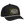 Black Heavy Iron embroidered SnapBack, right-front view showing the white-and-gold logo.